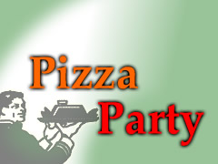 Pizza Party Logo